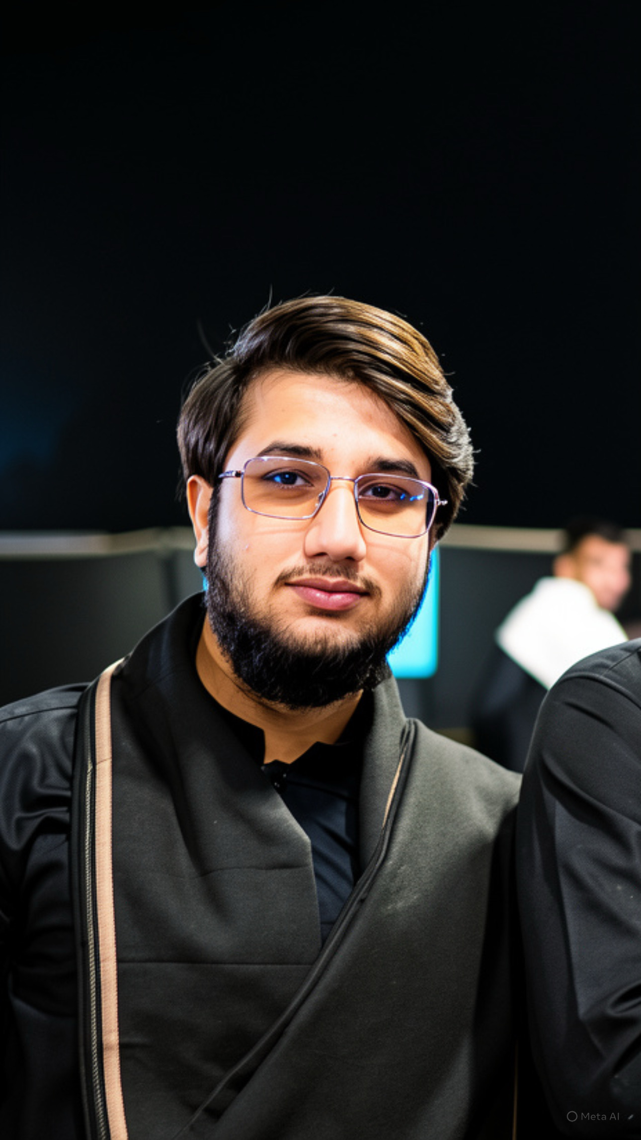 Portrait of M. Okasha Khan, co-founder of SEAR Systems